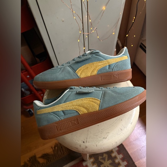 Puma Mens Palermo Weathered Look Sneaker - Picture 2 of 16